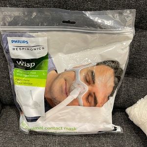 Philips Respironics Wisp Nasal Mask Clear Frame & Headgear 1094051 Small/Medium